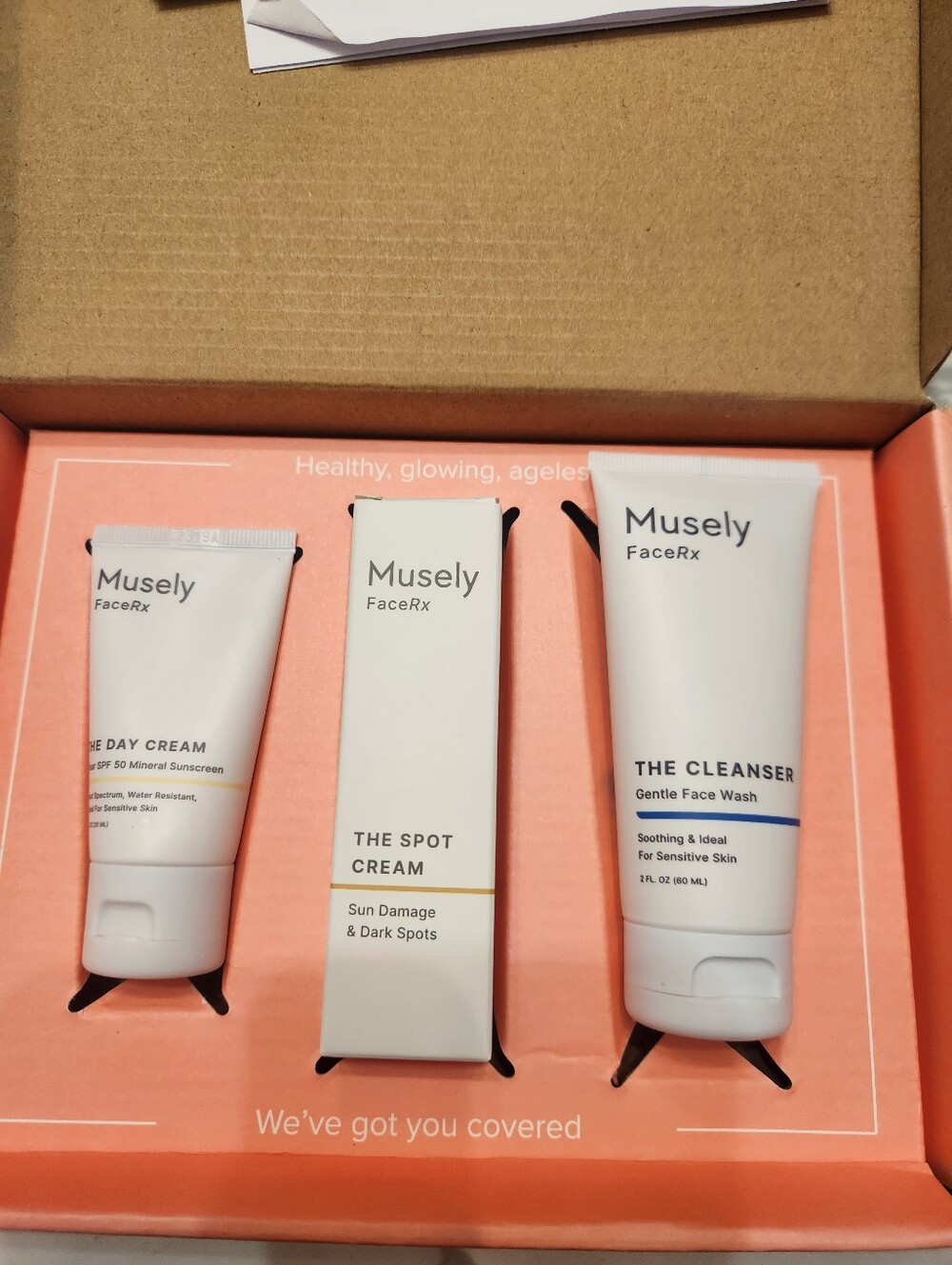 NWT Musely Spot Cream Trio